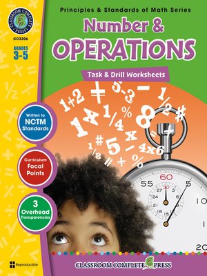 cover image of Number & Operations - Task & Drill Sheets